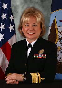 Rear Admiral Upper Half Nancy J. Lescavage, 20th Director of Navy Nurse Corps